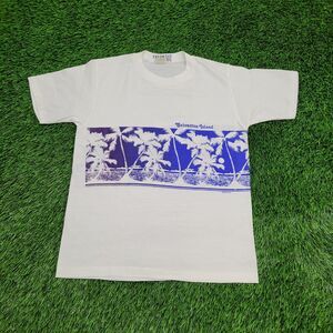 Vintage 70s Sportswear Cropped Shirt S/M 18x24 White